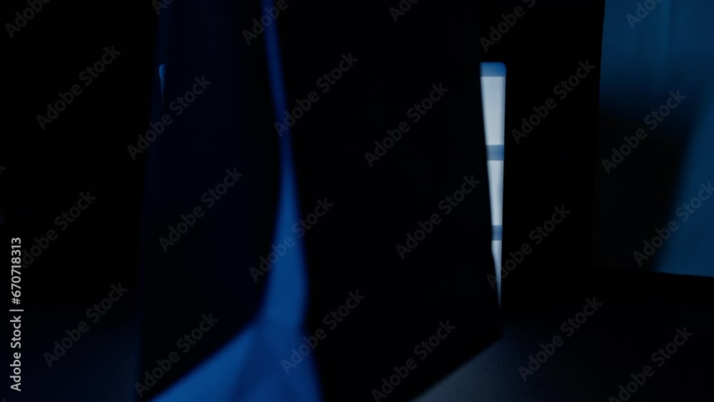 Black friday signboard with bags and blinking lights Black friday signboard with bags and blinking lights