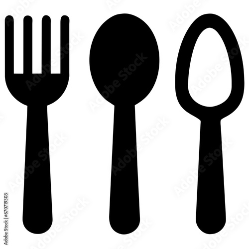 set of cutlery