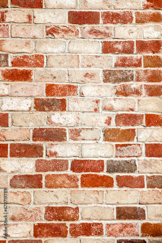 Obraz na płótnie Brick wall background w salonie