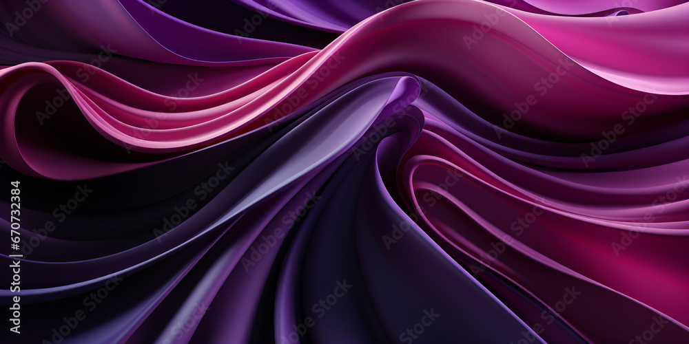 Fototapeta premium elegant wallpaper design, luxury textile waves