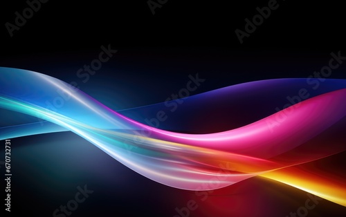 Transparent rainbow curve b...