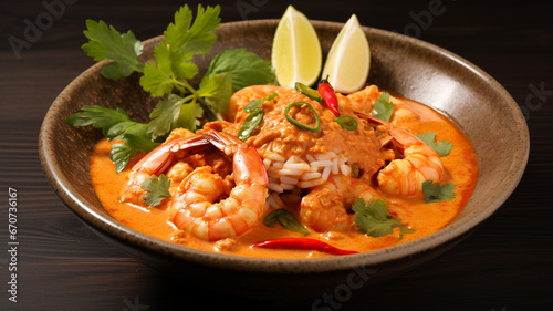 thai tom yum goong, thai food