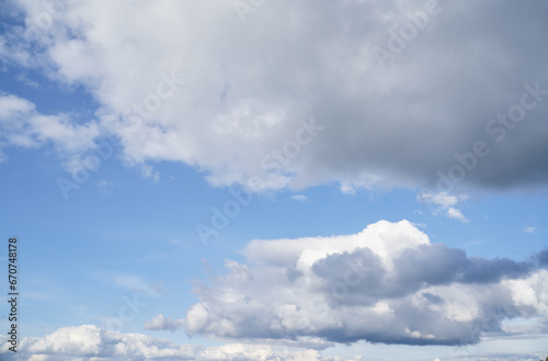 Skyscape. Cloudy sky abstract background.