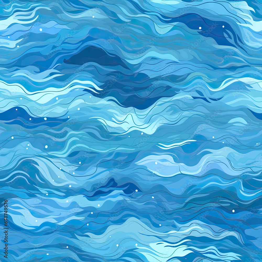 Seamless 2D water texture capturing the fluid dynamics in high resolution, ideal for game design within the gaming industry. Its vibrant rendition is perfect for both professional gaming environments Seamless 2D water texture capturing the fluid dynamics in high resolution, ideal for game design within the gaming industry. Its vibrant rendition is perfect for both professional gaming environments