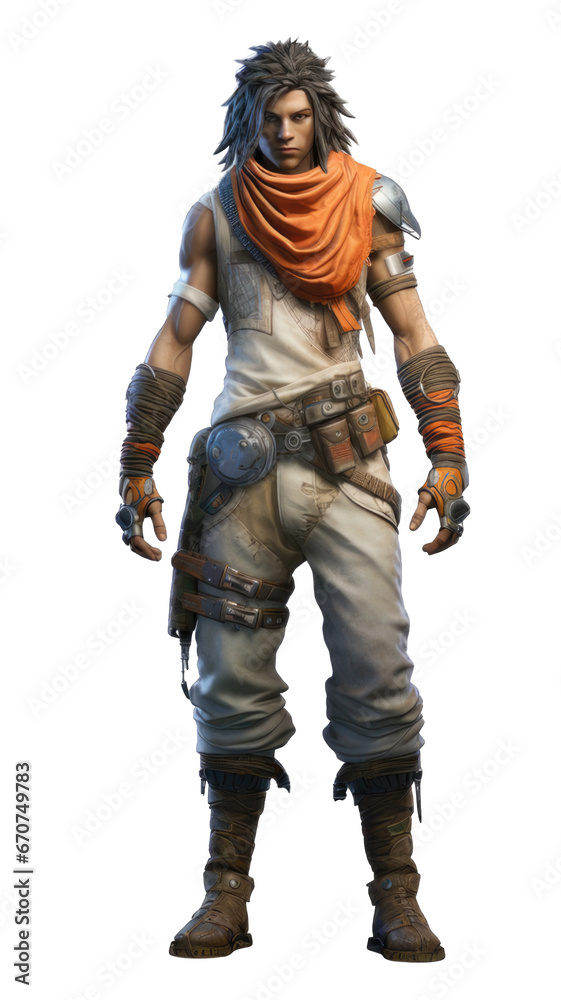Futuristic Minimalistic Game Character in a Digital World - Creative AI-Generated Illustration for Tech Enthusiasts. Futuristic Minimalistic Game Character in a Digital World - Creative AI-Generated Illustration for Tech Enthusiasts.