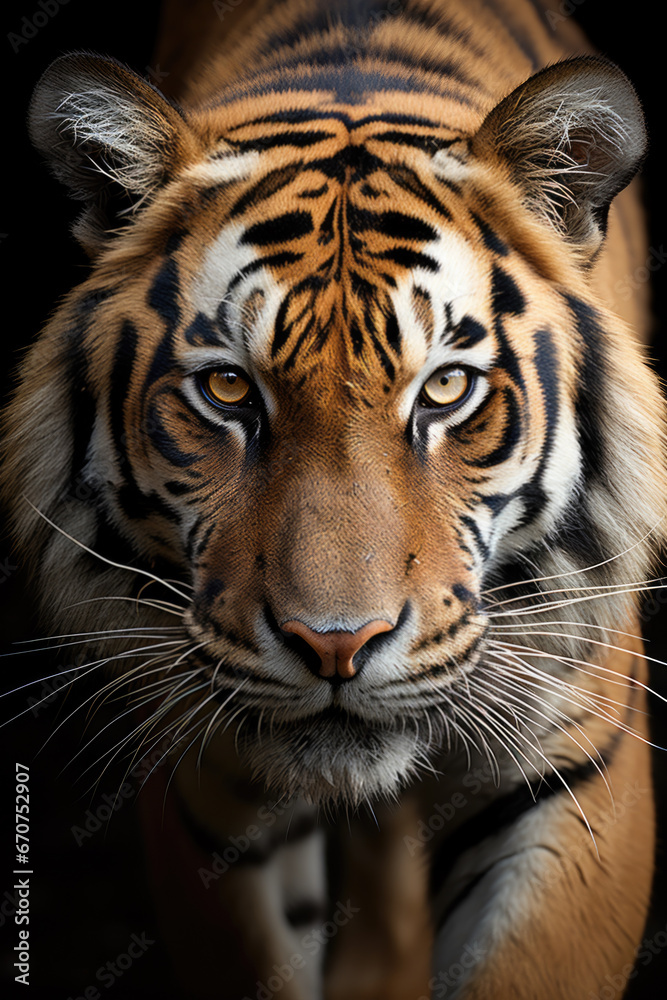 Fototapeta premium Close up of a Tiger's face