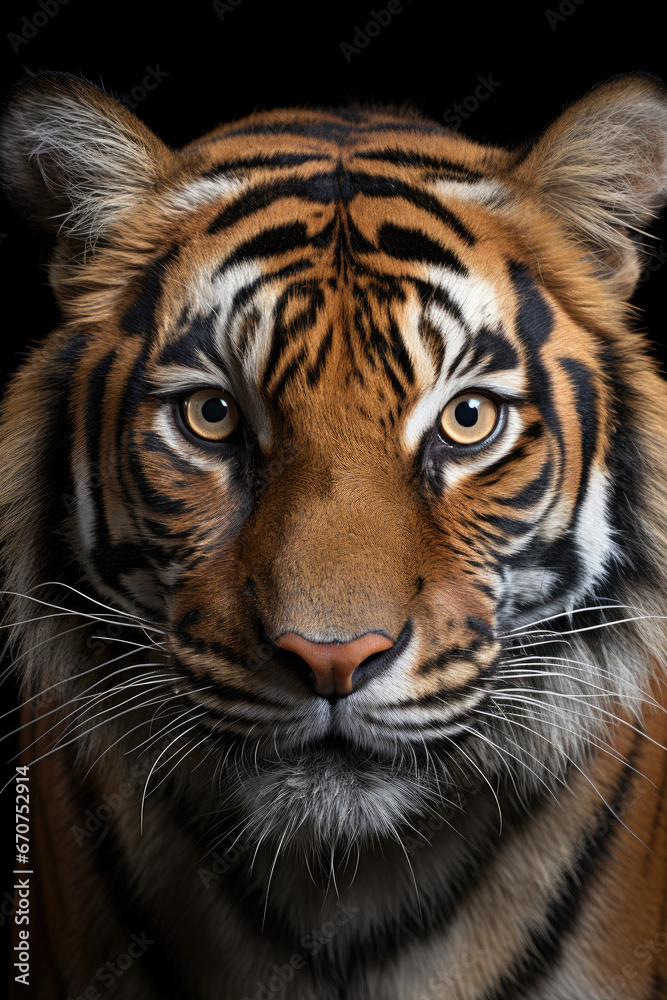 Fototapeta premium Close up of a Tiger's face