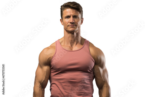 Fitness Expert Trainer Isolated on transparent background