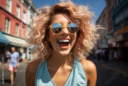 笑顔の美女,Generative AI AI画像