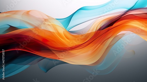 light background with soft waves, creative design wallpaper