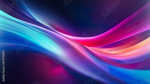 creative wave and swirl background, glowing design pattern, wavy elegant and futuristic wallpaper, in style of purple, pink and blue