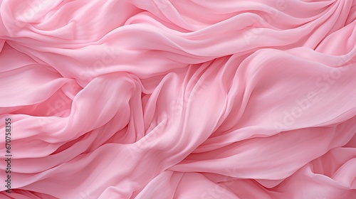 pink silk or satin pattern, pastel wave textile smooth background