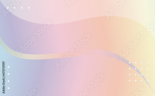 wavy gradient geometric background, fluid shapes composition