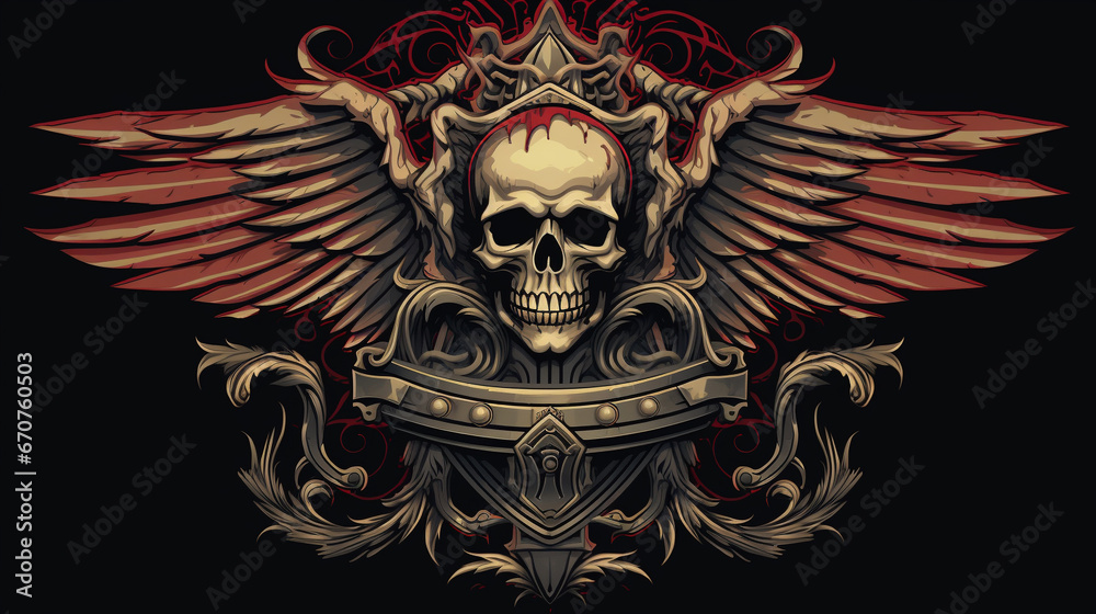 Naklejka premium Vintage Emblem