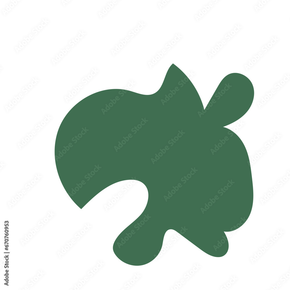 Red green abstract shapes Red green abstract shapes