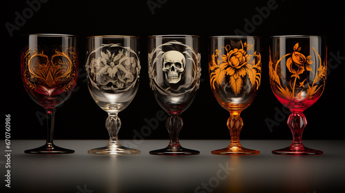 Vintage Glass Chalices