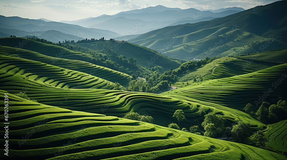 Artistic Landscape. Generative AI Artistic Landscape. Generative AI