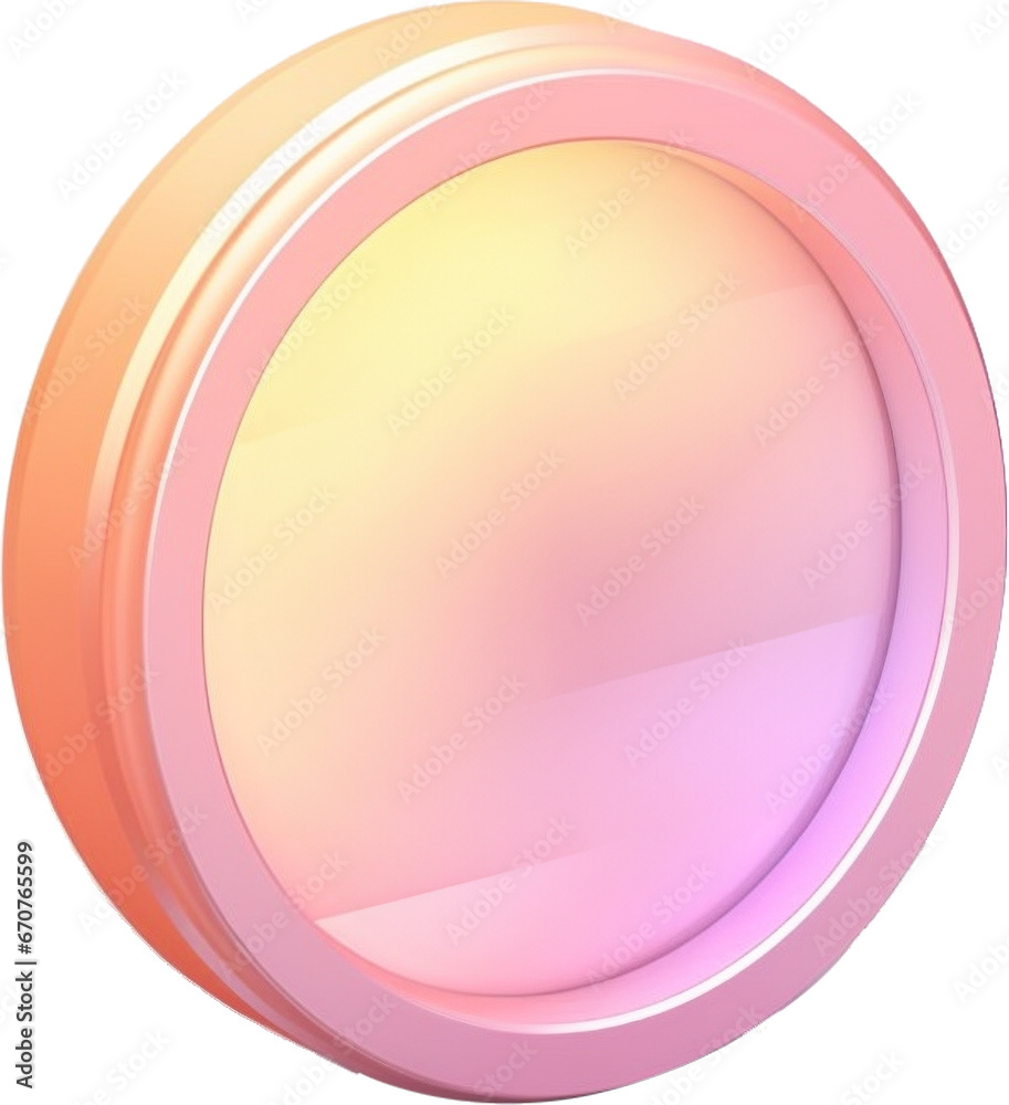 hologram 3d circle icon hologram 3d circle icon