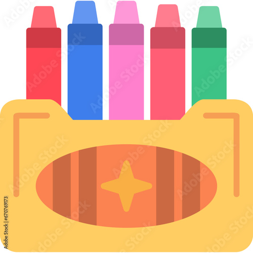 Crayon Icon © Mohd