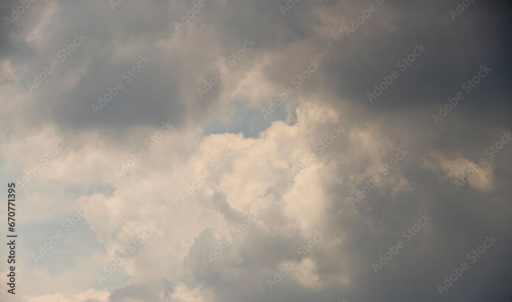 beautiful stormy sky for background