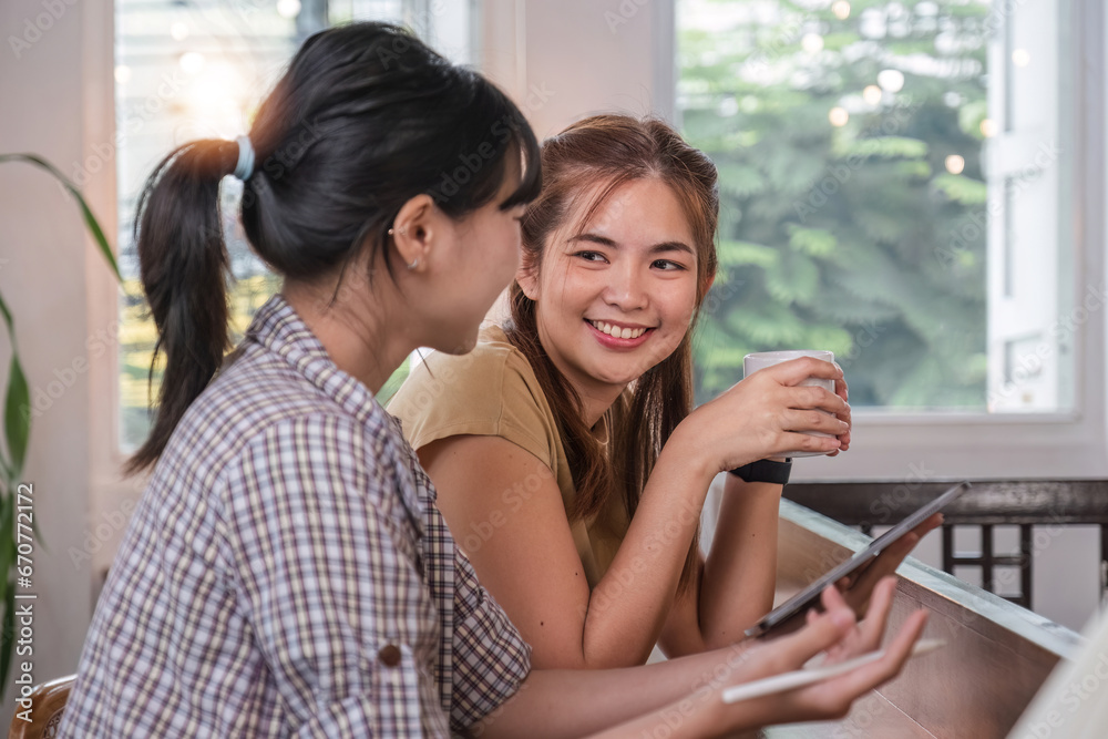 Asian business adviser meeting to analyze and discuss the situation on the financial report in the meeting room.Investment Consultant Asian business adviser meeting to analyze and discuss the situation on the financial report in the meeting room.Investment Consultant