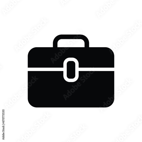 Briefcase Icon Vector Design Template