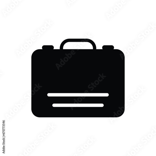 Briefcase Icon Vector Design Template