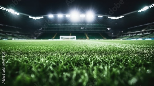 football field and bright lights © Terablete