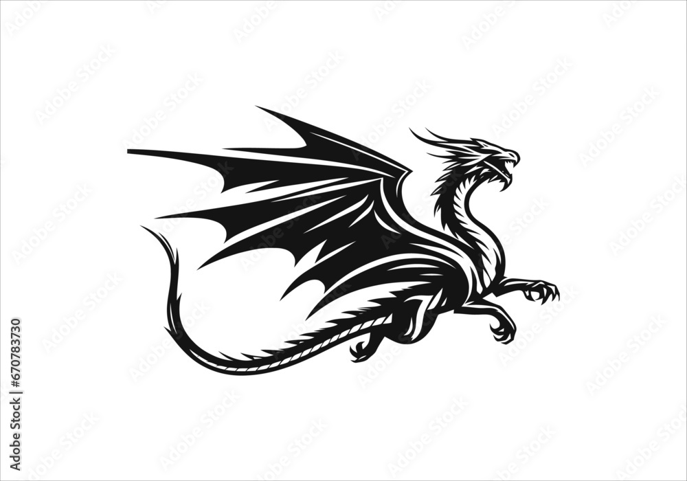 Fototapeta premium dragon boat, dragons, ferocious, fire, firm, flame, group, heraldic, identity, knight, myth, mythology, red, sport, strong, dragon logo, fire dragon, fir, beastdragon boat, dragons, ferocious, fire, f