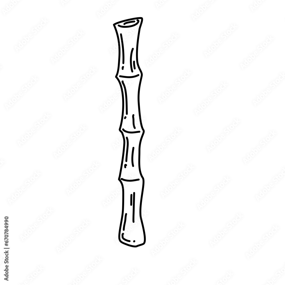 doodle bamboo twigs doodle bamboo twigs