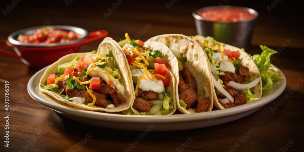 Mexican food, generative AI Mexican food, generative AI
