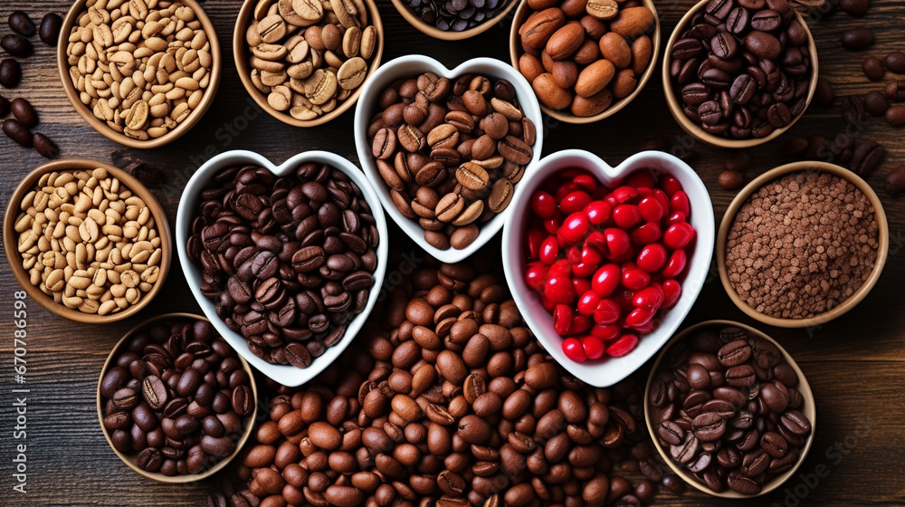 coffee beans on a wooden background HD 8K wallpaper Stock Photographic Image coffee beans on a wooden background HD 8K wallpaper Stock Photographic Image