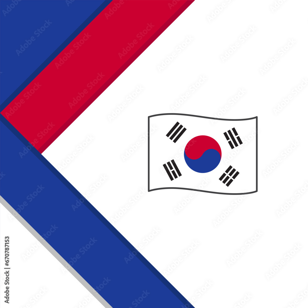South Korea Flag Abstract Background Design Template. South Korea Independence Day Banner Social Media Post. South Korea Illustration South Korea Flag Abstract Background Design Template. South Korea Independence Day Banner Social Media Post. South Korea Illustration