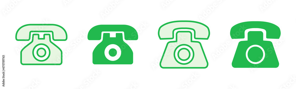 Telephone icon set. phone icon vector. Telephone icon set. phone icon vector.