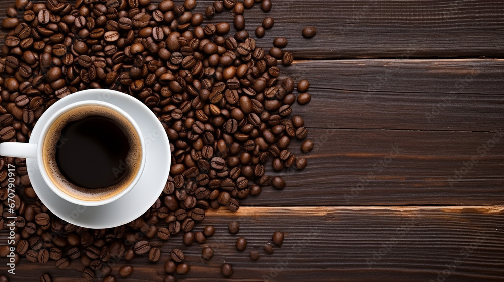 coffee beans in a cup HD 8K wallpaper Stock Photographic Image coffee beans in a cup HD 8K wallpaper Stock Photographic Image