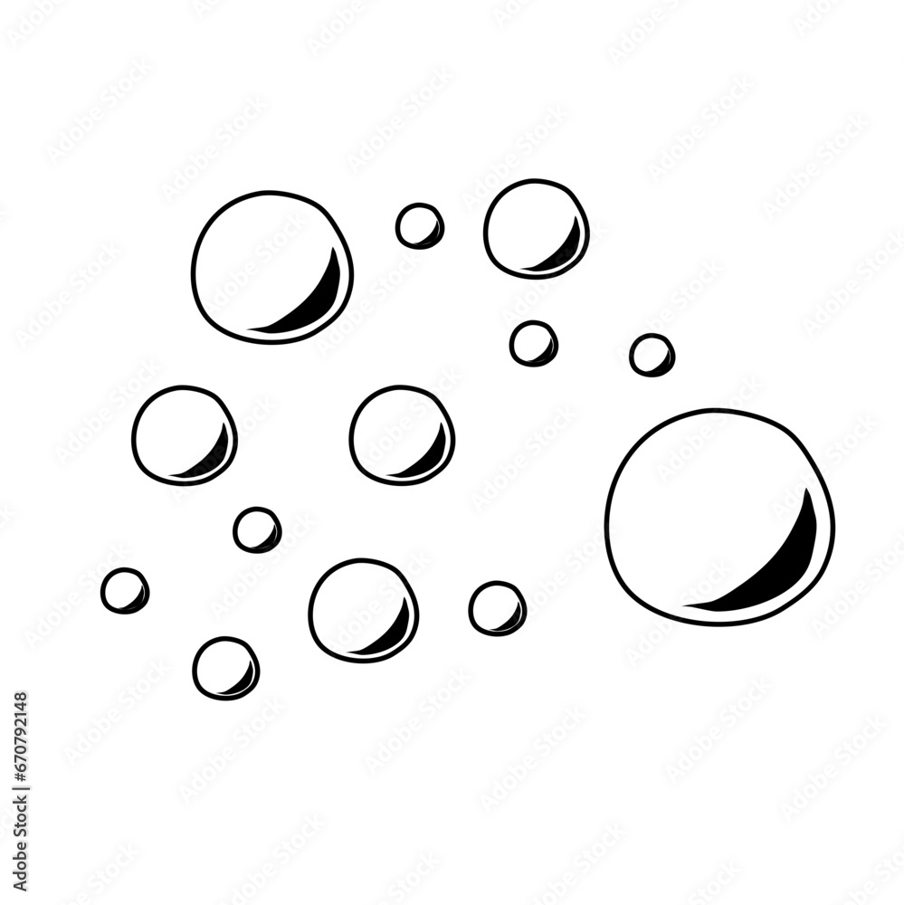 Bubble pattern Bubble pattern