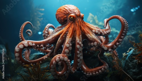 An Octopus animal