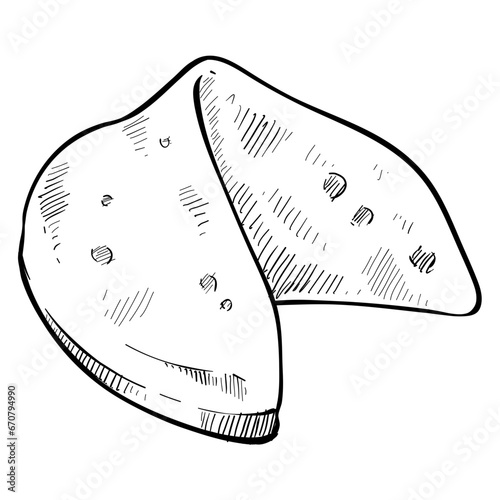 biscuits handdrawn illustration 