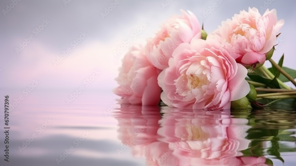 Fototapeta premium pink flower HD 8K wallpaper Stock Photographic Image 