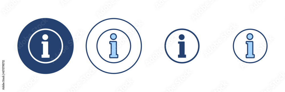 Information sign icon vector. about us sign and symbol. question mark icon Information sign icon vector. about us sign and symbol. question mark icon