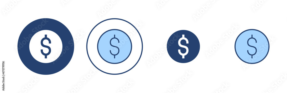 Money icon vector. Money sign and symbol Money icon vector. Money sign and symbol