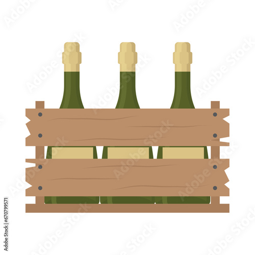 wine bottles box