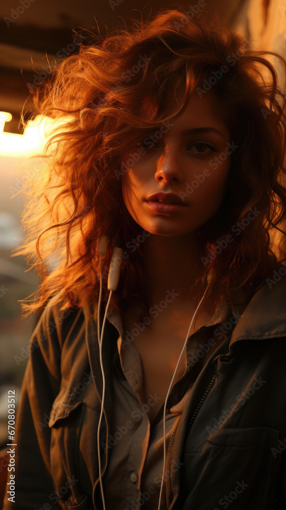 Fototapeta premium Lebanon Beautiful Girl 20 Year Old Professional, Background Image, Best Phone Wallpapers