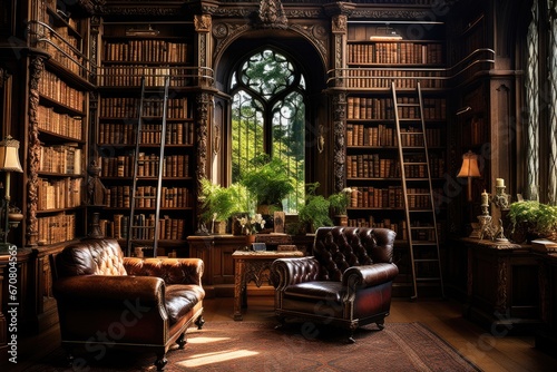 Unveiling the Allure of a Private Library Room, Where Imagination Knows No Bounds