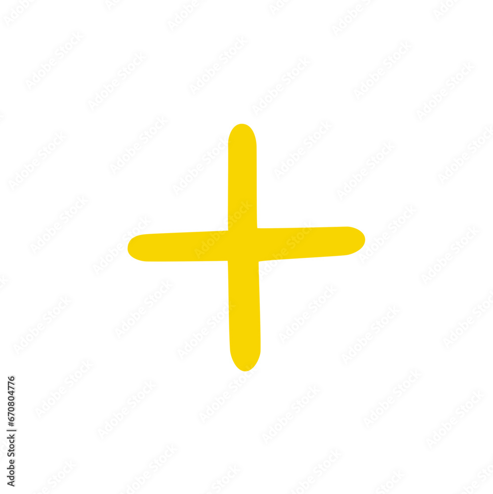 Yellow sparkle star icon 