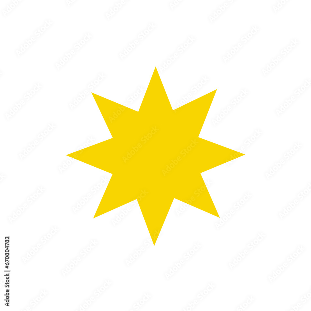 Yellow sparkle star icon Yellow sparkle star icon