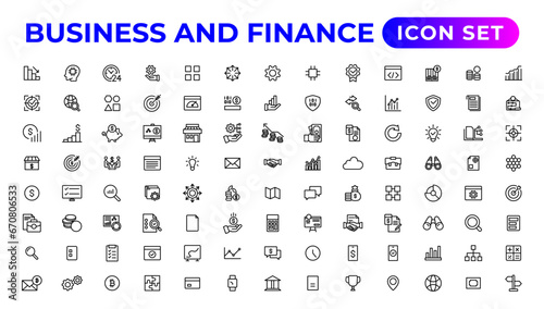 Business and finance icon set. Business and corporation vector icon.Money, investment, teamwork, meeting, partnership, meeting, work success.