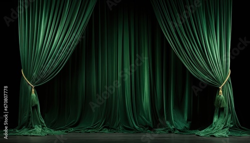 The Green Curtain as a Symbol of Elegance and Natural Beauty