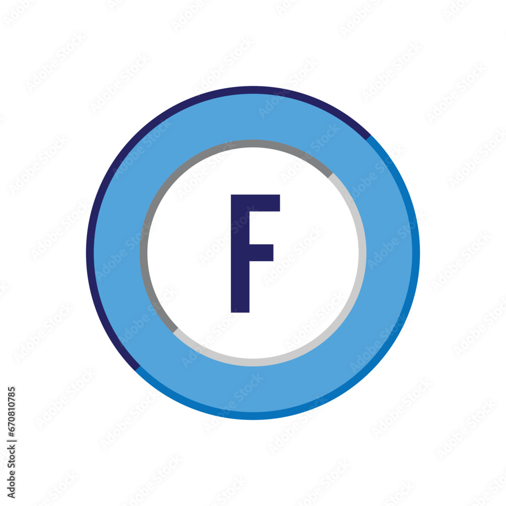 Initial Letter Logo F Template Vector Design Initial Letter Logo F Template Vector Design
