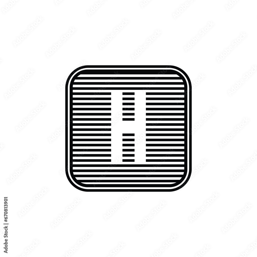 Initial Letter Logo H Template Vector Design Initial Letter Logo H Template Vector Design